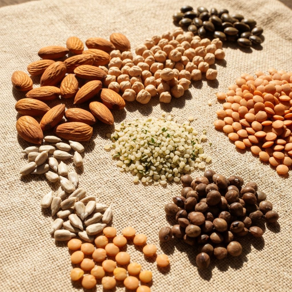 Naklapanja raznovrsnih orašastih plodova i sjemenki